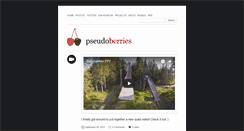 Desktop Screenshot of blag.pseudoberries.com